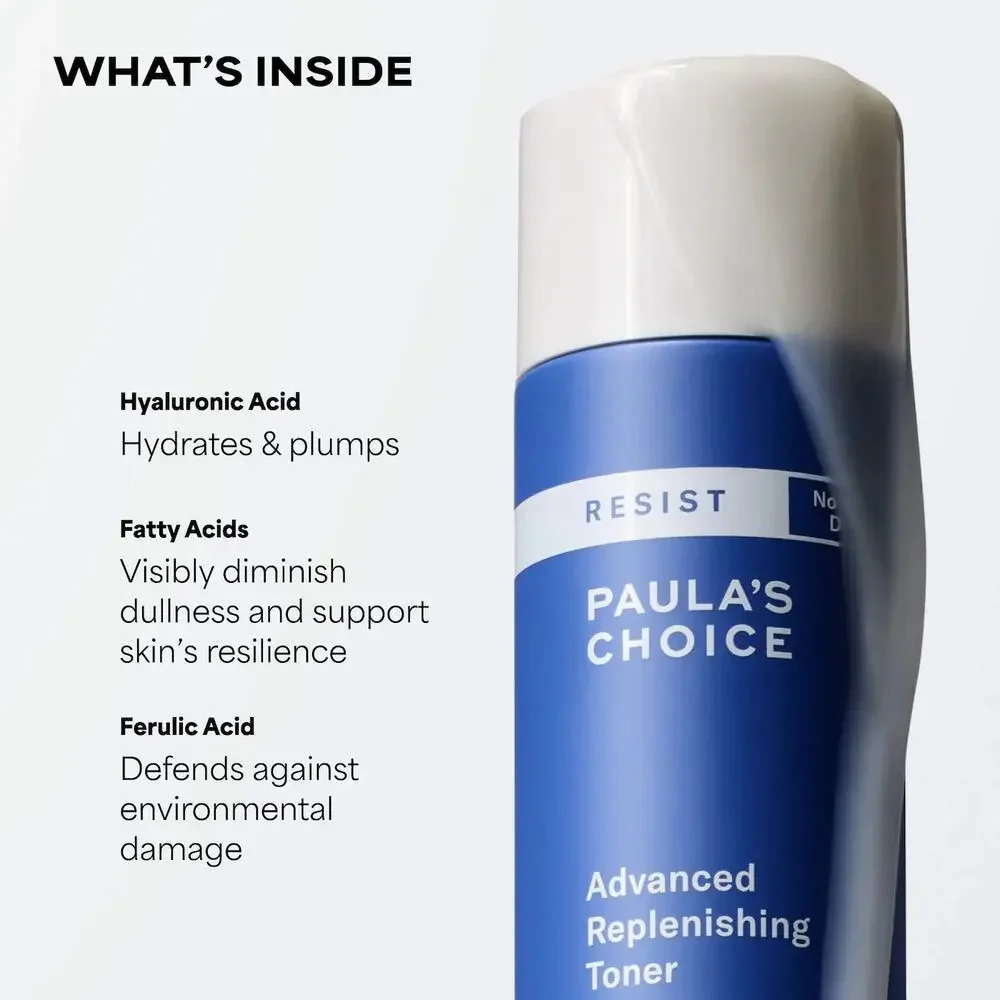Paula's Choice RESIST Advanced Replenishing Toner with Hyaluronic Acid 4oz